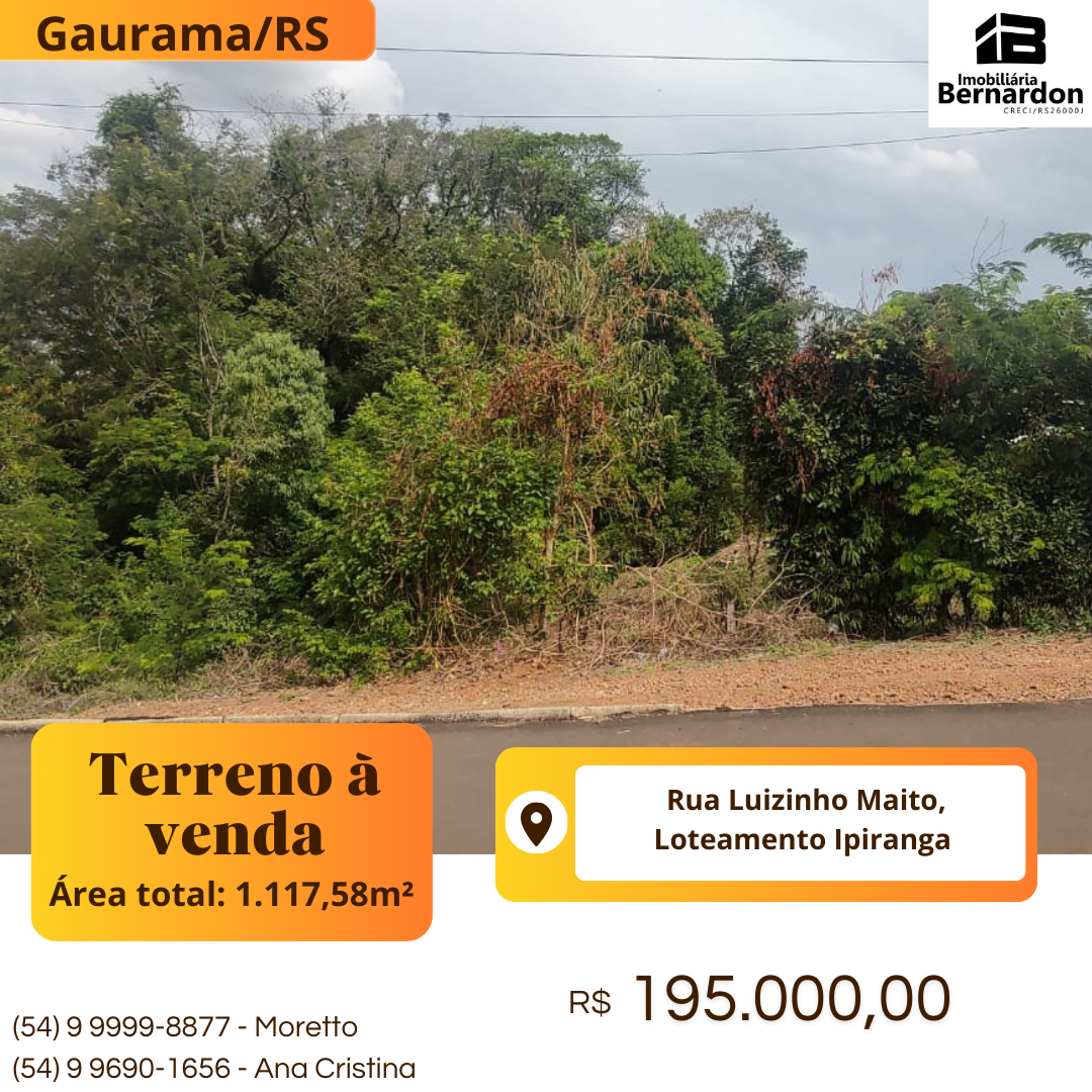 Imagem: Terreno no Bairro Ipiranga